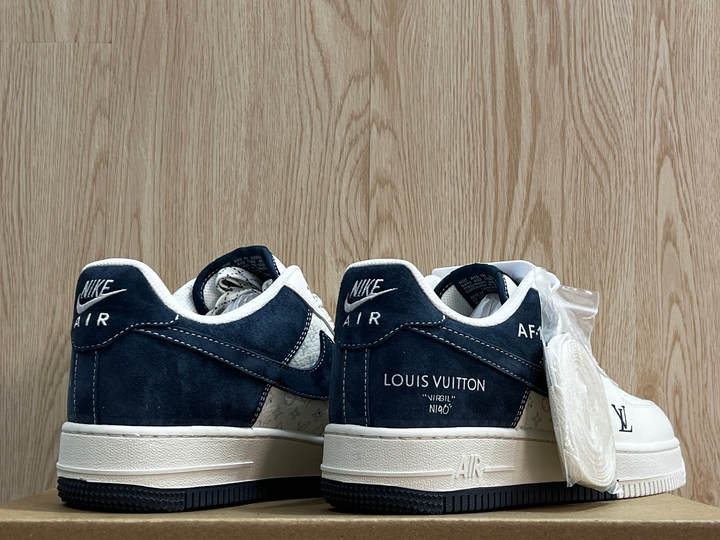 AIR FORCE 1 LOW LV DENIM WHITE NAVY THIS LOW-TOP