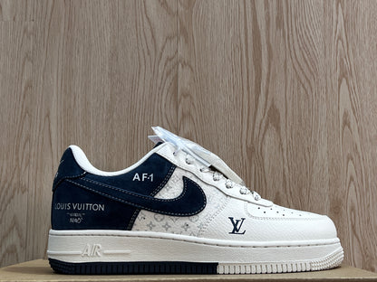 AIR FORCE 1 LOW LV DENIM WHITE NAVY THIS LOW-TOP